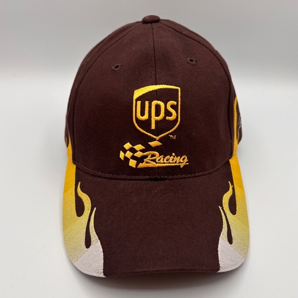 Vintage UPS Racing Flame Logo Dale Jarrett #88 Chase Authentics Hat with Tags - Picture 1 of 12